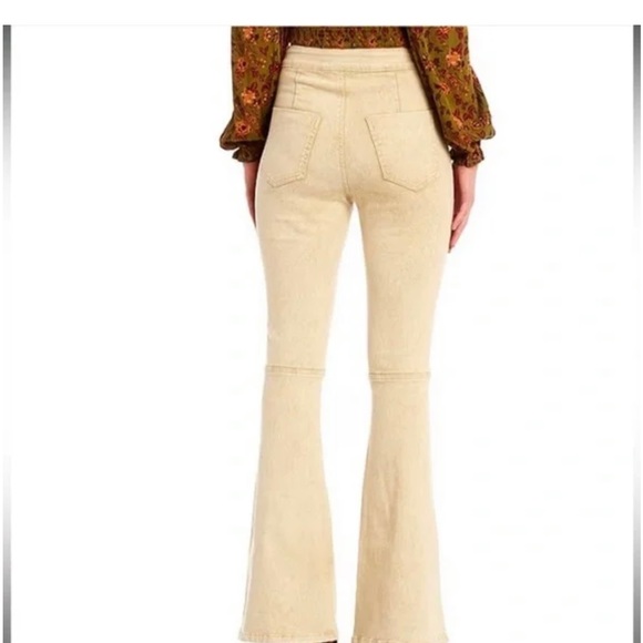 Chelsea & Violet Bell Bottom Tan Size 26 - Picture 2 of 6